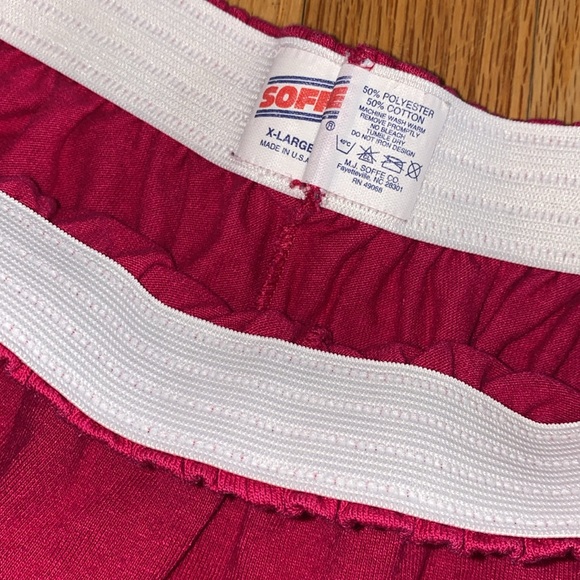 Hot Pink Magenta Running Shorts Elastic Waist Soffee XL - Picture 2 of 3